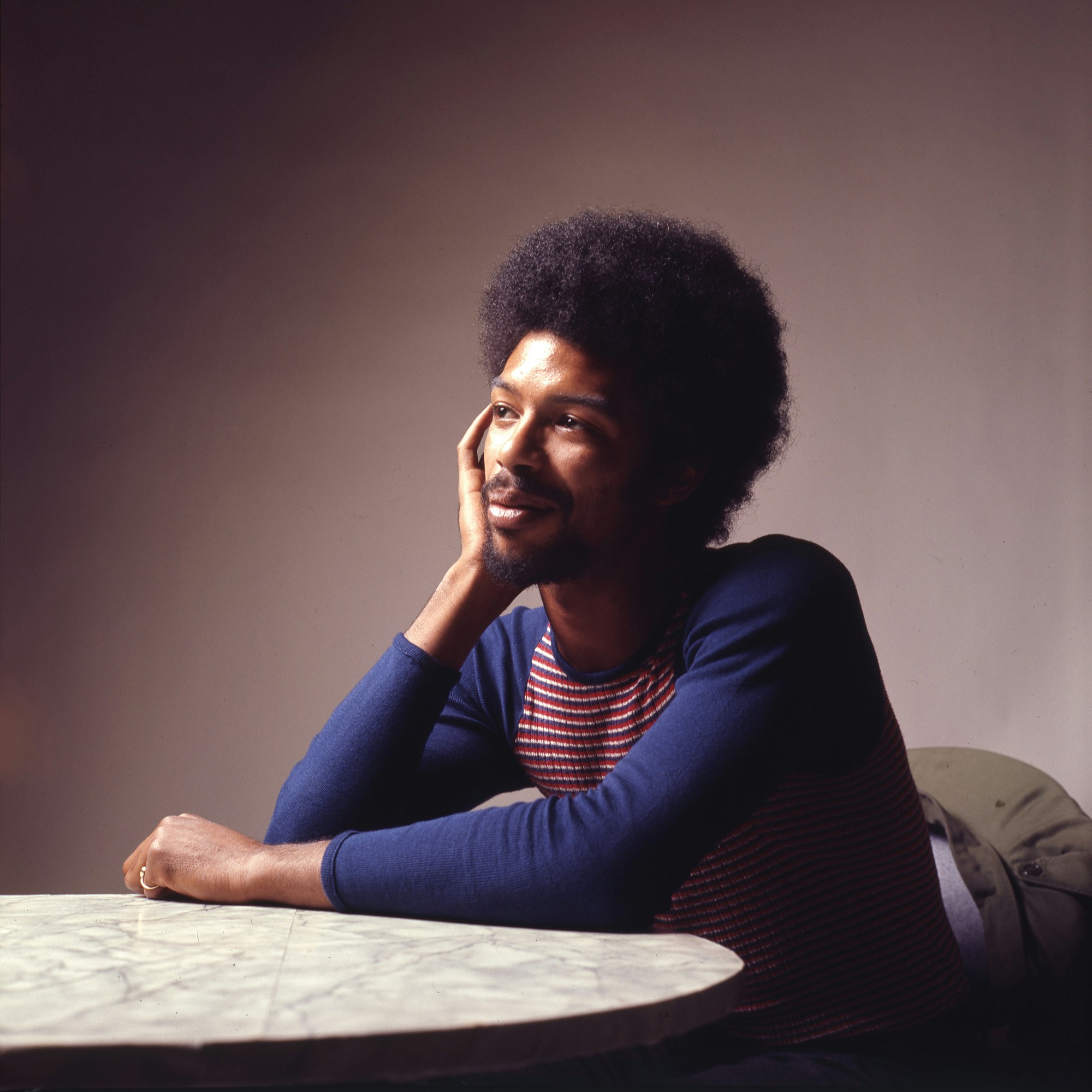 Gil Scott-Heron. Photo by Chuck Stewart.